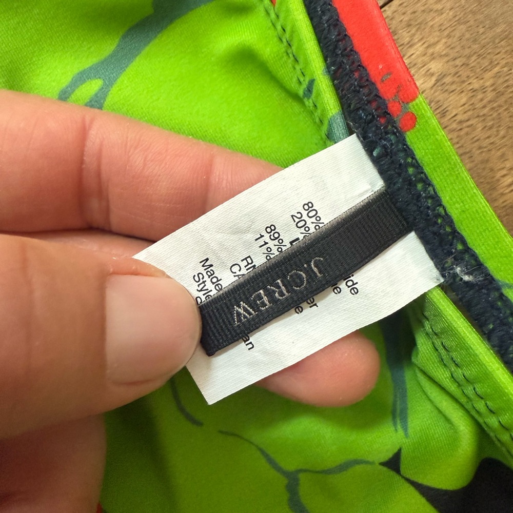 J. Crew Ratti Bikini Rashguard Set Small - Picture 6 of 15